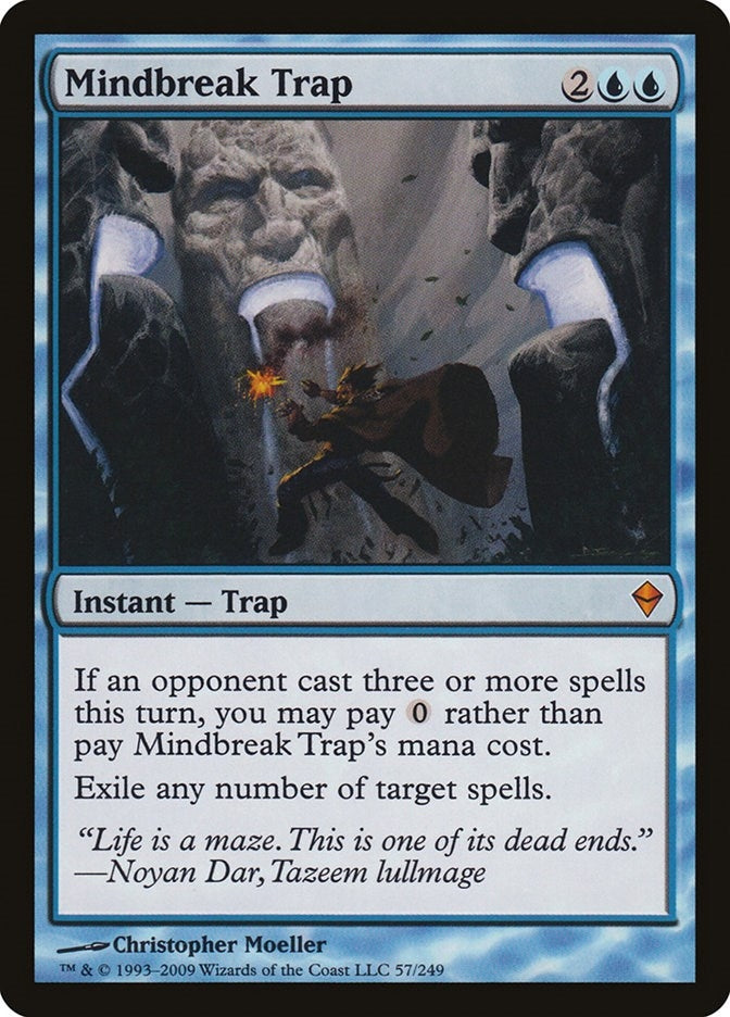 Image for Mindbreak Trap (Zendikar) (57) - Magic: The Gathering