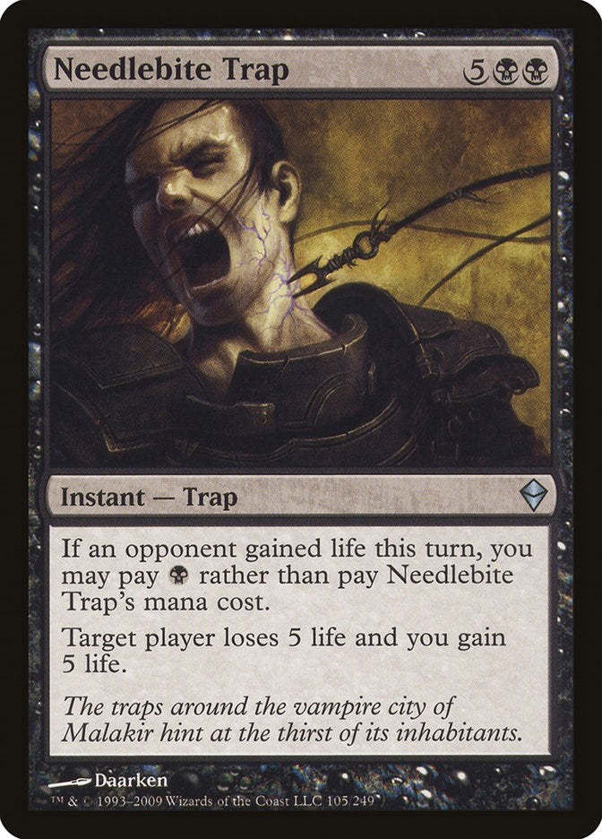 Image for Needlebite Trap (Zendikar) (105) - Magic: The Gathering