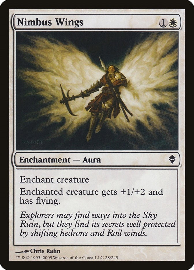 Image for Nimbus Wings (Zendikar) (28) - Magic: The Gathering