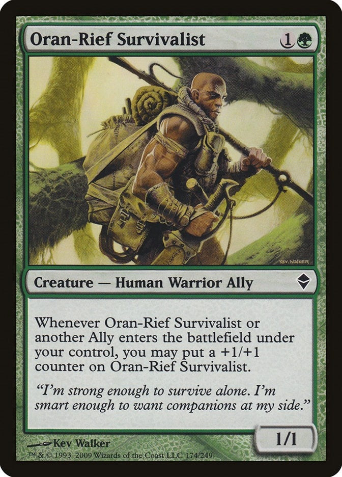 Image for Oran-Rief Survivalist (Zendikar) (174) - Magic: The Gathering