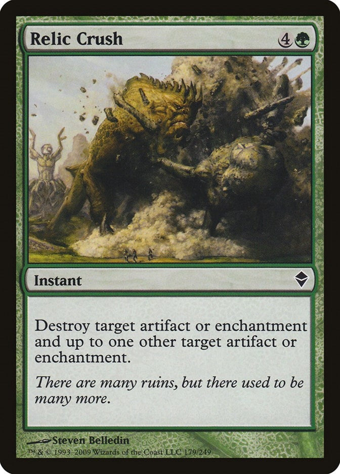 Image for Relic Crush (Zendikar) (179) - Magic: The Gathering