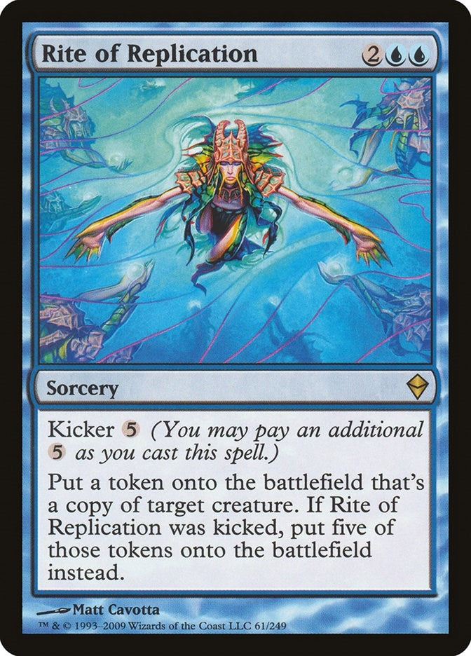 Image for Rite of Replication (Zendikar) (61) - Magic: The Gathering