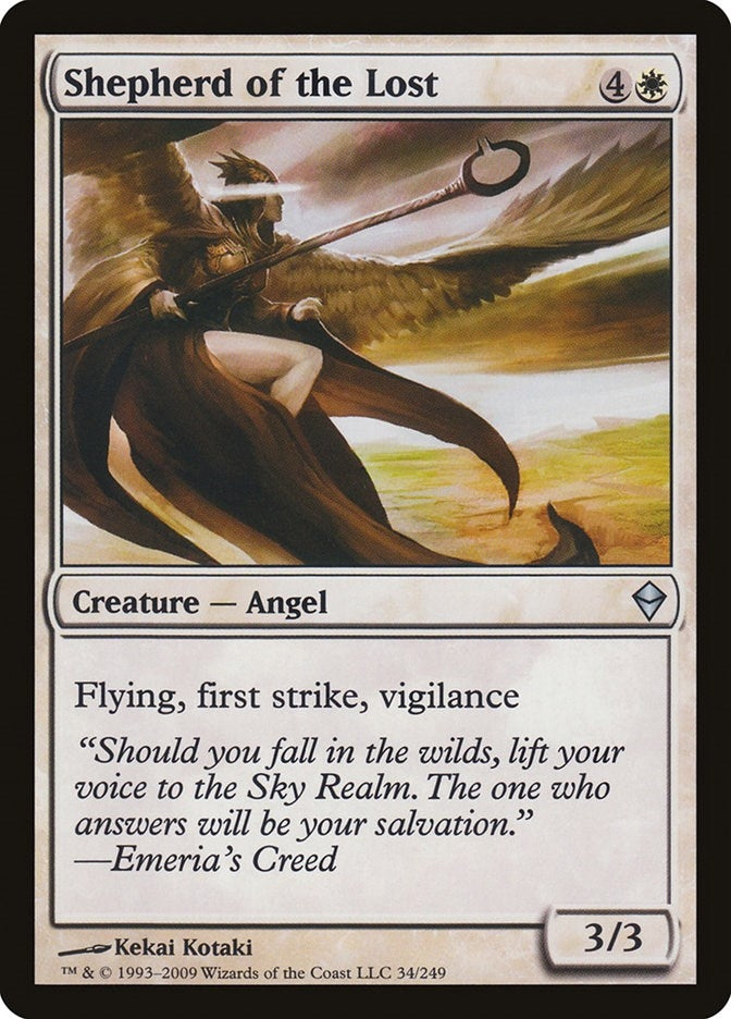 Image for Shepherd of the Lost (Zendikar) (34) - Magic: The Gathering