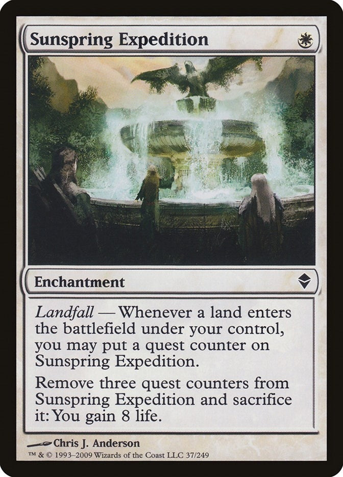 Image for Sunspring Expedition (Zendikar) (37) - Magic: The Gathering