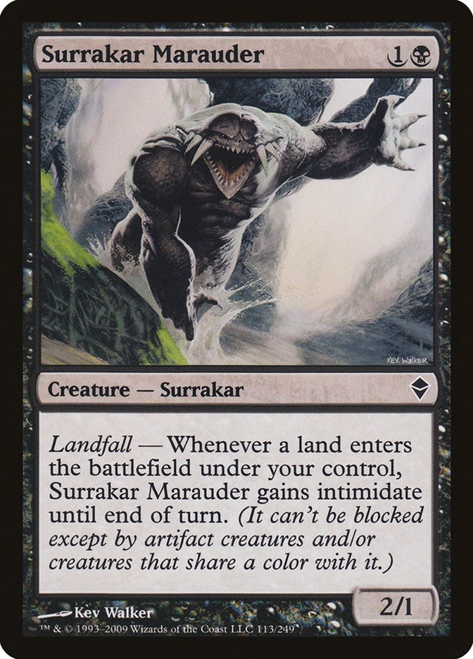 Image for Surrakar Marauder (Zendikar) (113) - Magic: The Gathering
