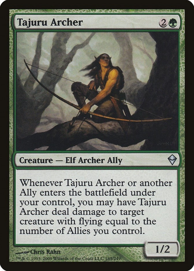 Image for Tajuru Archer (Zendikar) (185) - Magic: The Gathering