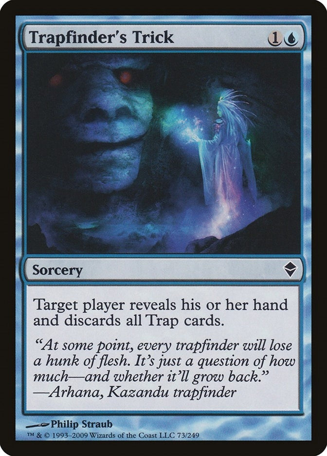 Image for Trapfinder's Trick (Zendikar) (73) - Magic: The Gathering