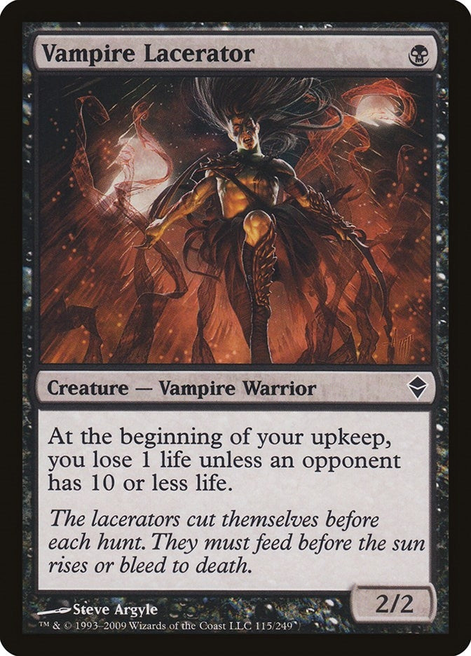 Image for Vampire Lacerator (Zendikar) (115) - Magic: The Gathering