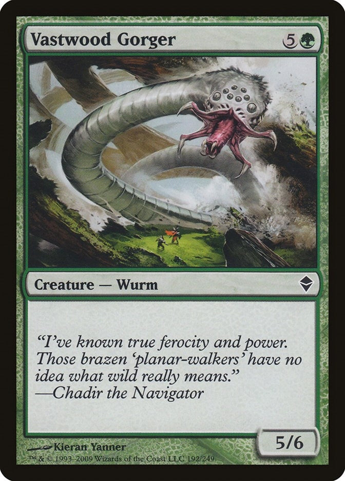 Image for Vastwood Gorger (Zendikar) (192) - Magic: The Gathering