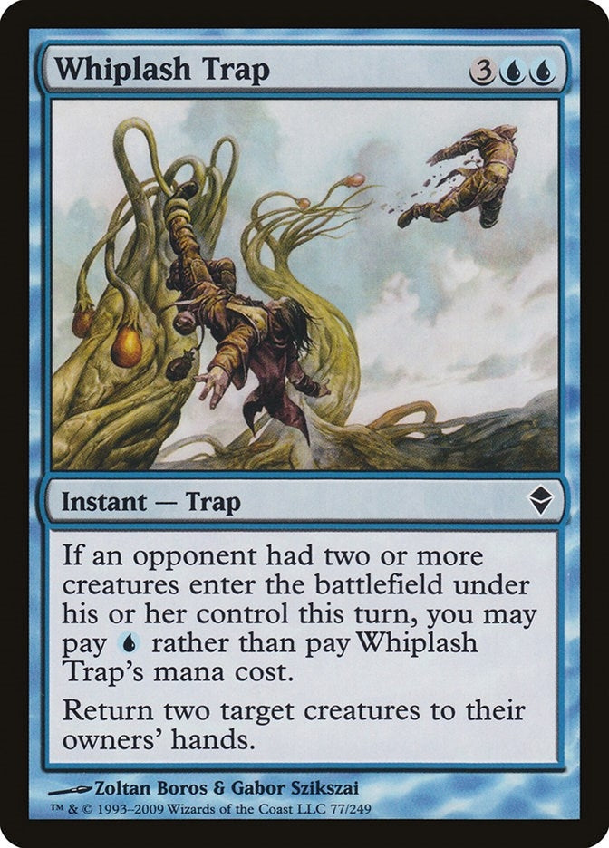 Image for Whiplash Trap (Zendikar) (77) - Magic: The Gathering