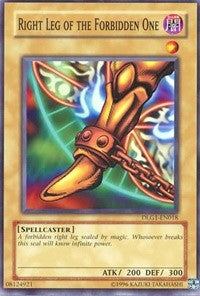 Image for Right Leg of the Forbidden One (Dark Legends) (DLG1-EN018) - YuGiOh