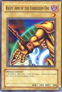 Image for Right Arm of the Forbidden One (Dark Legends) (DLG1-EN020) - YuGiOh
