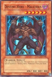 Image for Destiny HERO - Malicious (Dark Legends) (DLG1-EN108) - YuGiOh