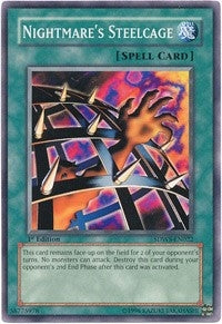 Image for Nightmare's Steelcage (Structure Deck: Warriors' Strike) (SDWS-EN022) - YuGiOh