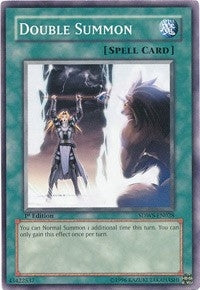 Image for Double Summon (Structure Deck: Warriors' Strike) (SDWS-EN028) - YuGiOh