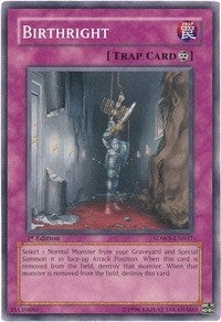 Image for Birthright (Structure Deck: Warriors' Strike) (SDWS-EN037) - YuGiOh