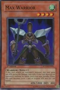 Image for Max Warrior (Stardust Overdrive) (SOVR-EN003) - YuGiOh