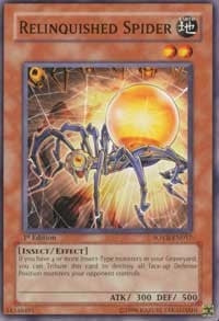 Image for Relinquished Spider (Stardust Overdrive) (SOVR-EN017) - YuGiOh