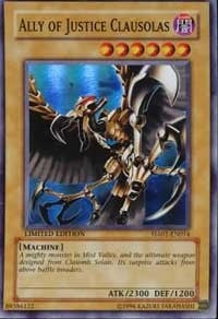 Image for Ally of Justice Clausolas (Hidden Arsenal) (HA01-EN014) - YuGiOh