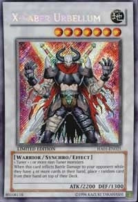 Image for X-Saber Urbellum (Hidden Arsenal) (HA01-EN025) - YuGiOh