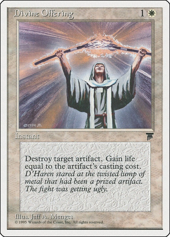 Image for Divine Offering (Chronicles) - Magic: The Gathering