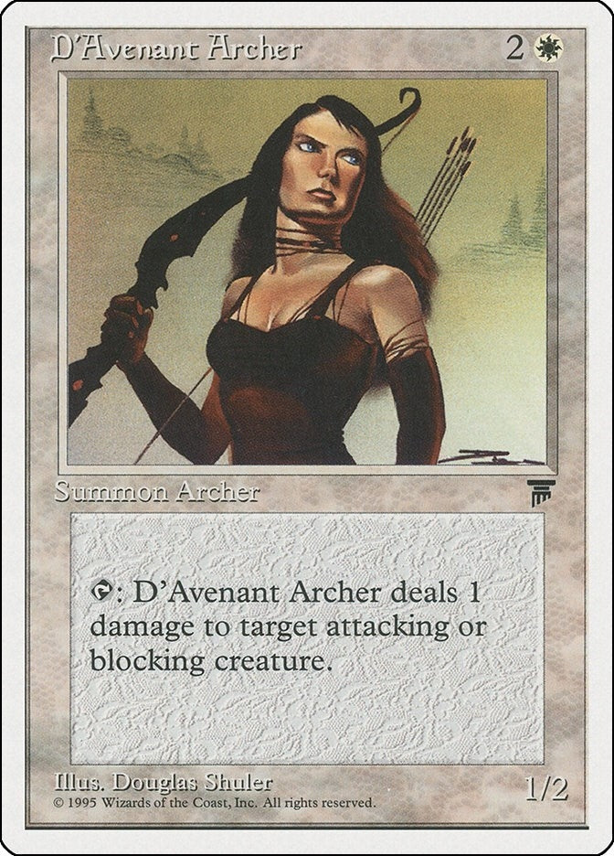 Image for D'Avenant Archer (Chronicles) - Magic: The Gathering