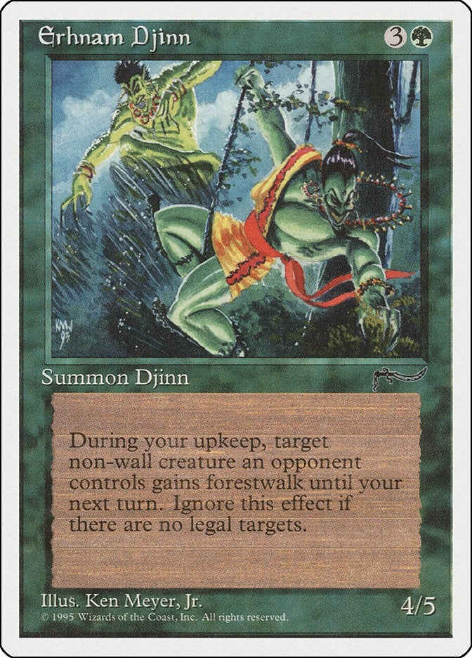 Image for Erhnam Djinn (Chronicles) - Magic: The Gathering