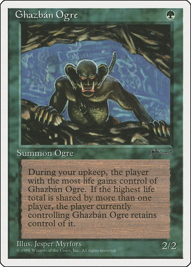 Image for Ghazban Ogre (Chronicles) - Magic: The Gathering