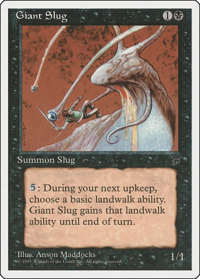 Image for Giant Slug (Chronicles) - Magic: The Gathering