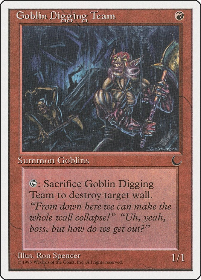 Image for Goblin Digging Team (Chronicles) - Magic: The Gathering