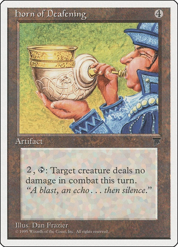 Image for Horn of Deafening (Chronicles) - Magic: The Gathering