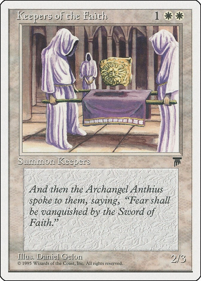 Image for Keepers of the Faith (Chronicles) - Magic: The Gathering
