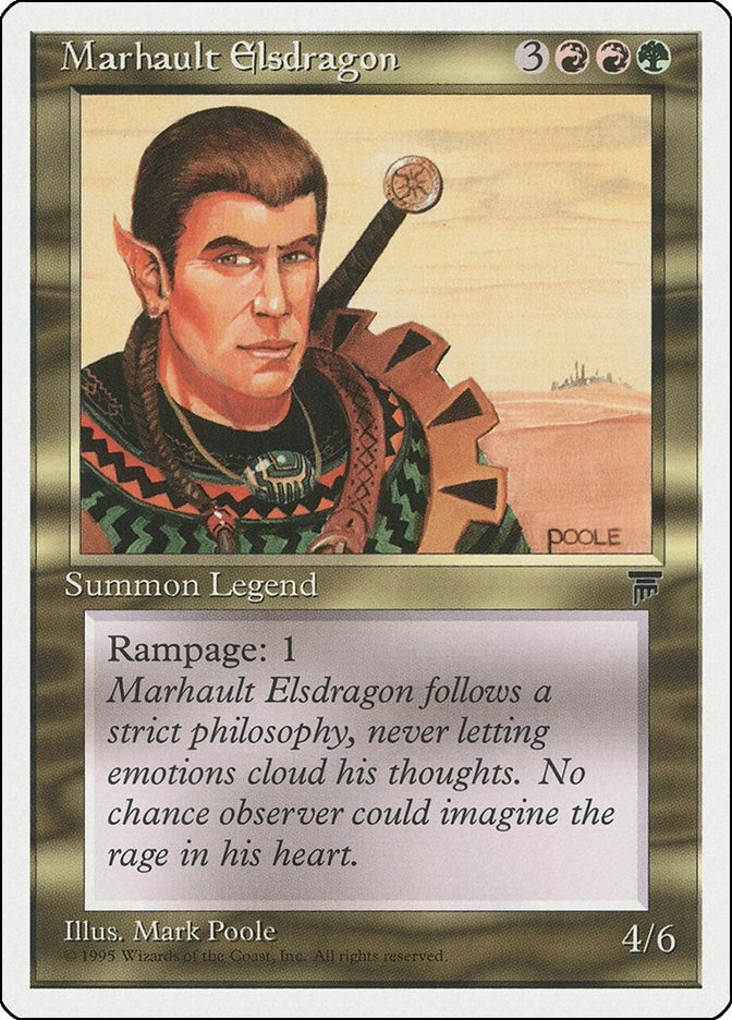 Image for Marhault Elsdragon (Chronicles) - Magic: The Gathering