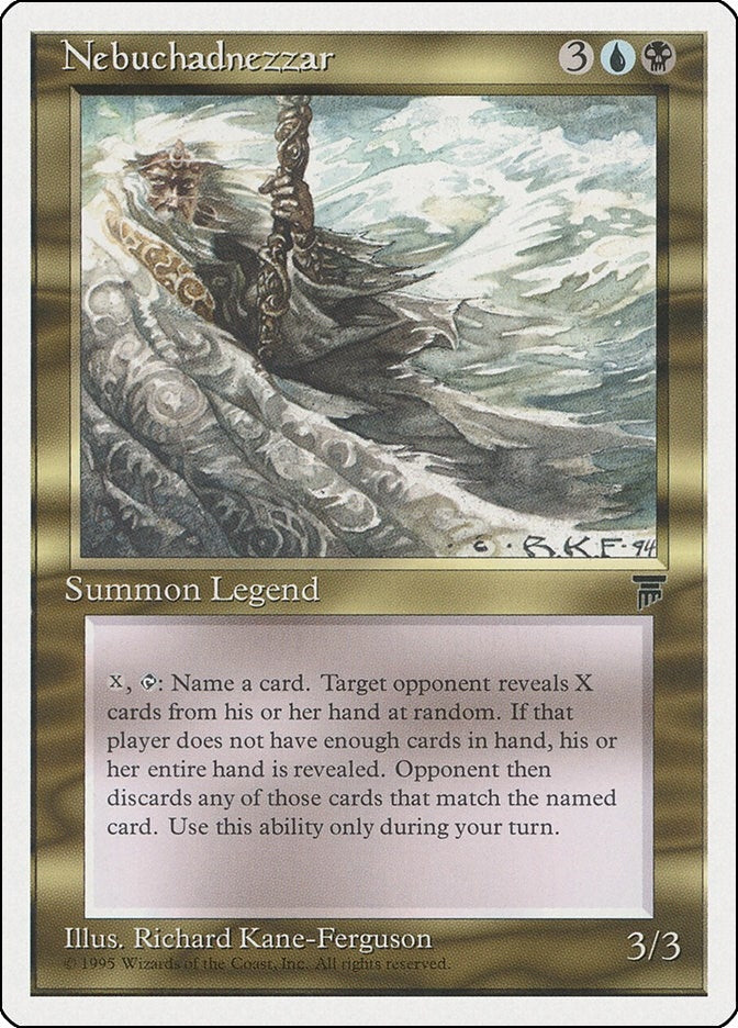 Image for Nebuchadnezzar (Chronicles) - Magic: The Gathering