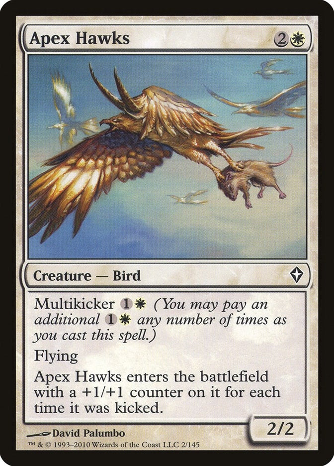 Image for Apex Hawks (Worldwake) (2) - Magic: The Gathering