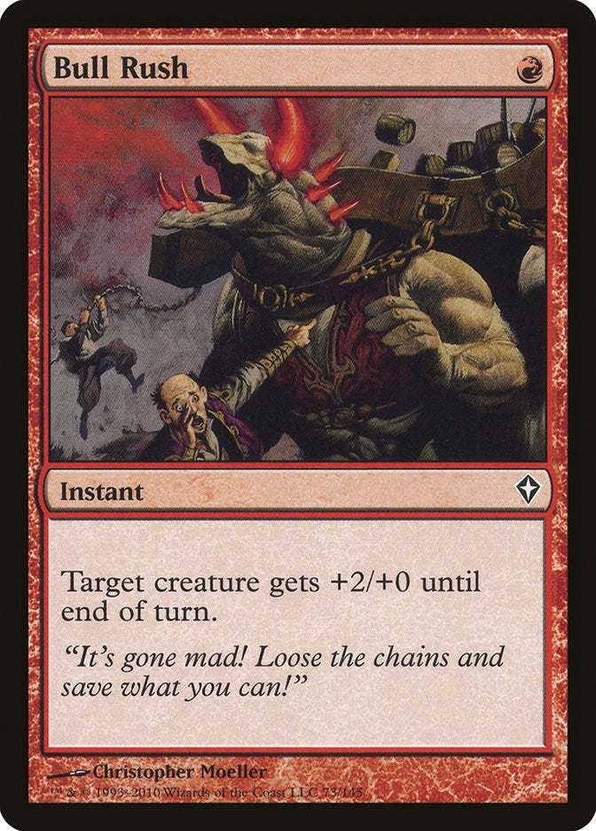 Image for Bull Rush (Worldwake) (73) - Magic: The Gathering