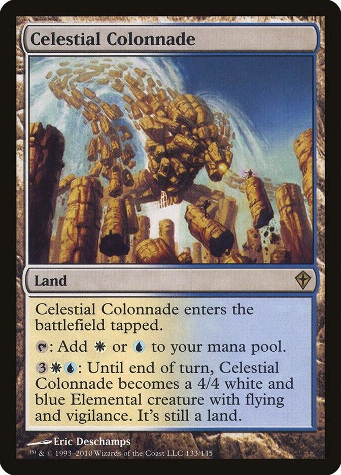 Image for Celestial Colonnade (Worldwake) (133) - Magic: The Gathering