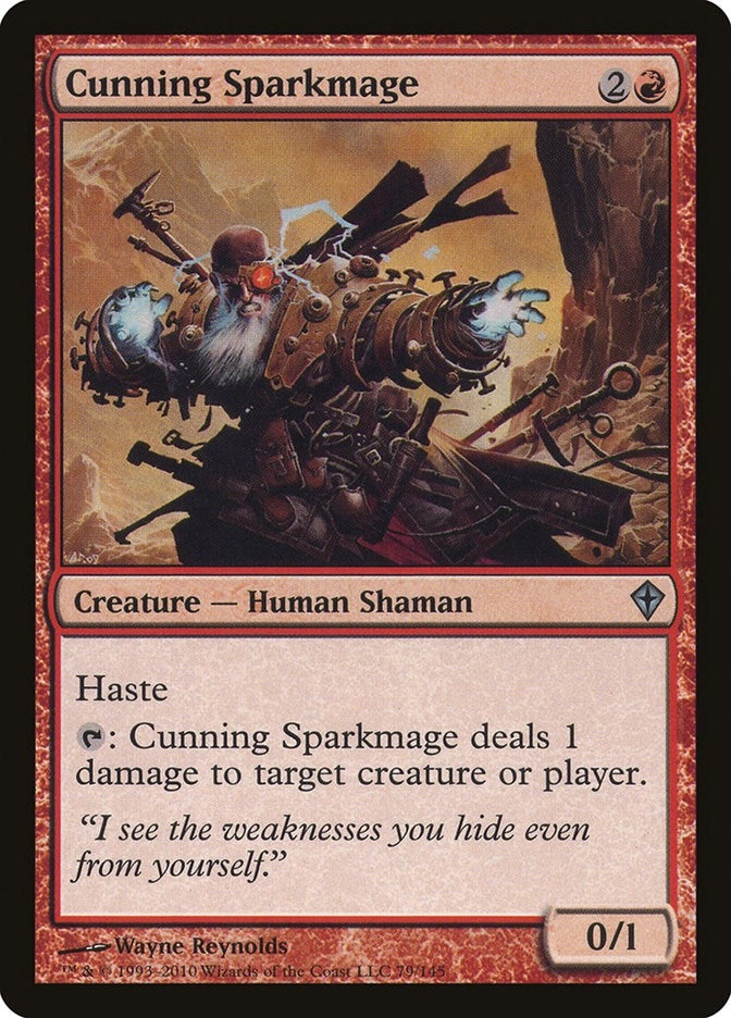 Image for Cunning Sparkmage (Worldwake) (79) - Magic: The Gathering