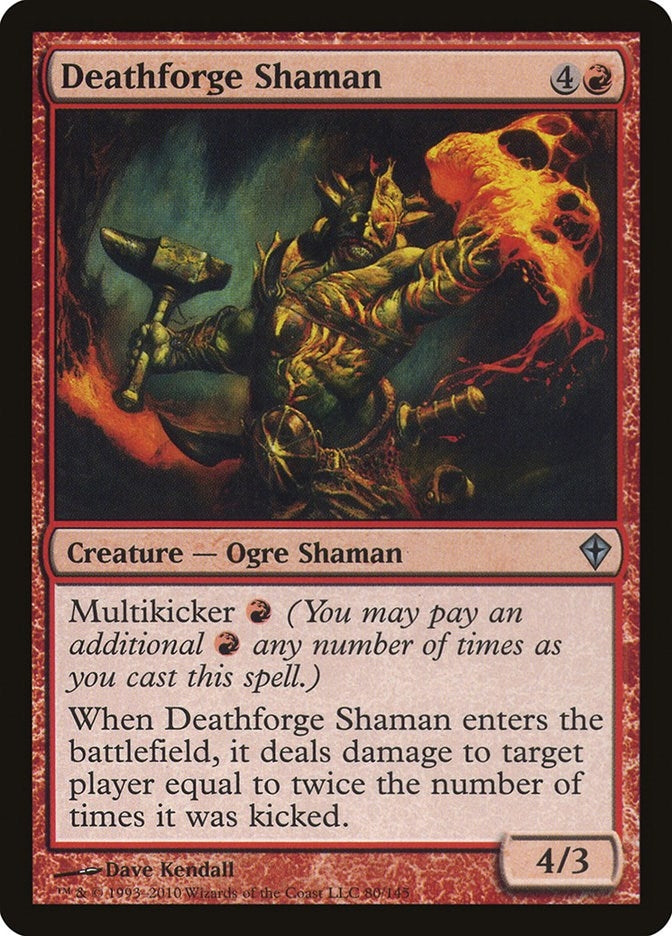 Image for Deathforge Shaman (Worldwake) (80) - Magic: The Gathering