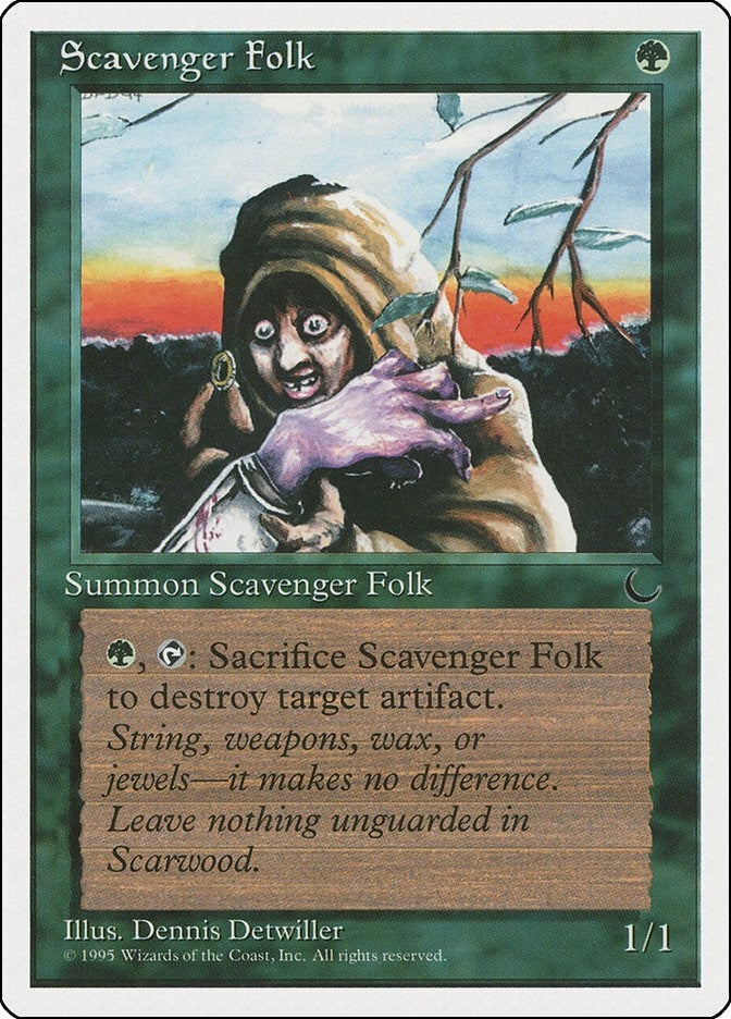 Image for Scavenger Folk (Chronicles) - Magic: The Gathering