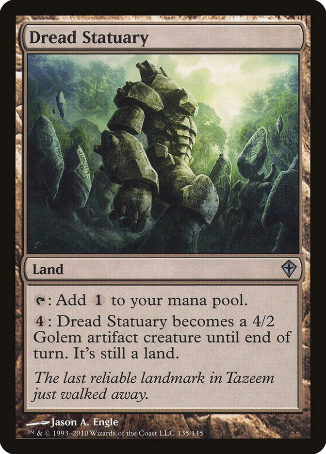 Image for Dread Statuary (Worldwake) (135) - Magic: The Gathering