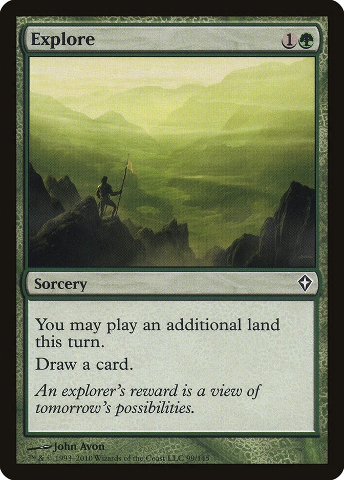 Image for Explore (Worldwake) (99) - Magic: The Gathering