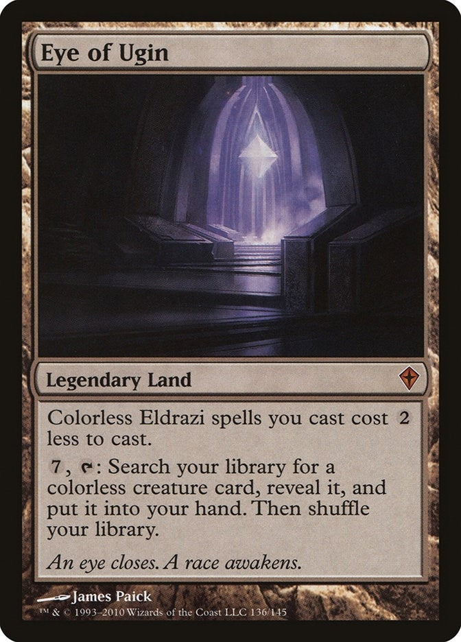 Image for Eye of Ugin (Worldwake) (136) - Magic: The Gathering