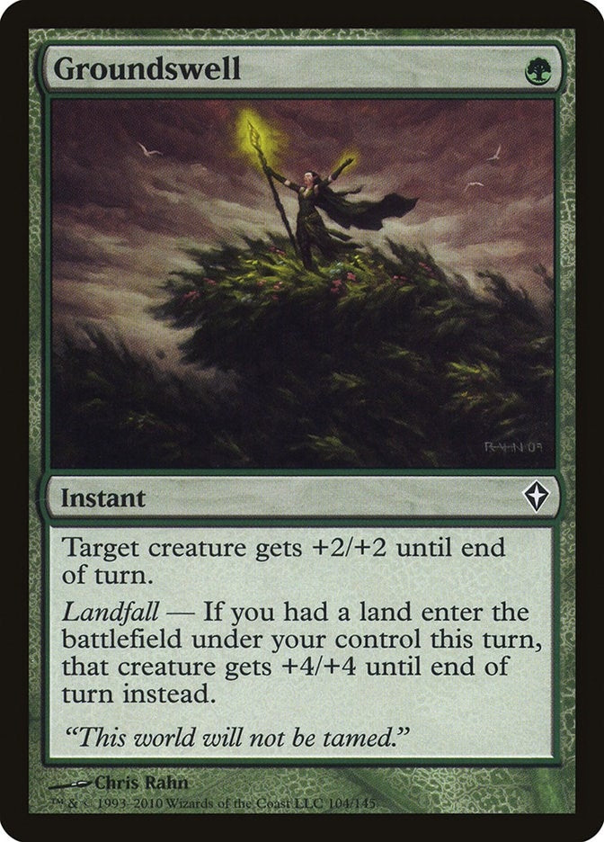 Image for Groundswell (Worldwake) (104) - Magic: The Gathering