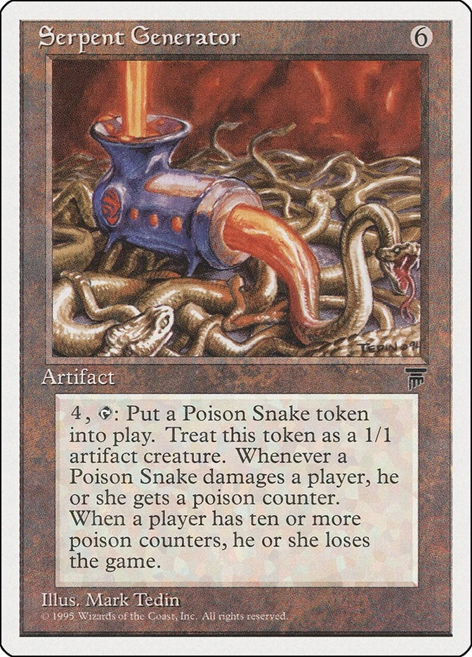 Image for Serpent Generator (Chronicles) - Magic: The Gathering