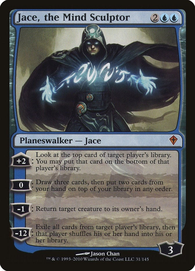 Image for Jace, the Mind Sculptor (Worldwake) (31) - Magic: The Gathering
