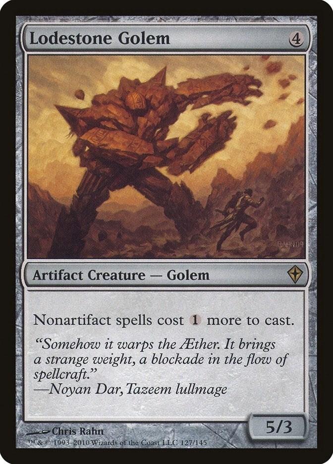 Image for Lodestone Golem (Worldwake) (127) - Magic: The Gathering