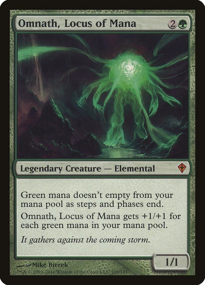 Image for Omnath, Locus of Mana (Worldwake) (109) - Magic: The Gathering