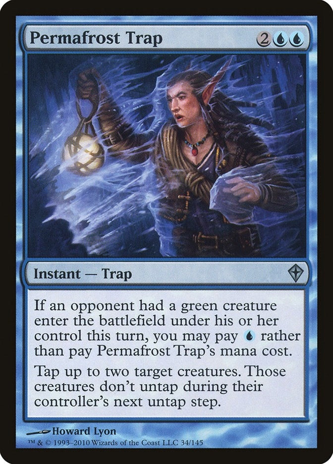 Image for Permafrost Trap (Worldwake) (34) - Magic: The Gathering