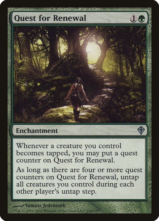 Image for Quest for Renewal (Worldwake) (110) - Magic: The Gathering